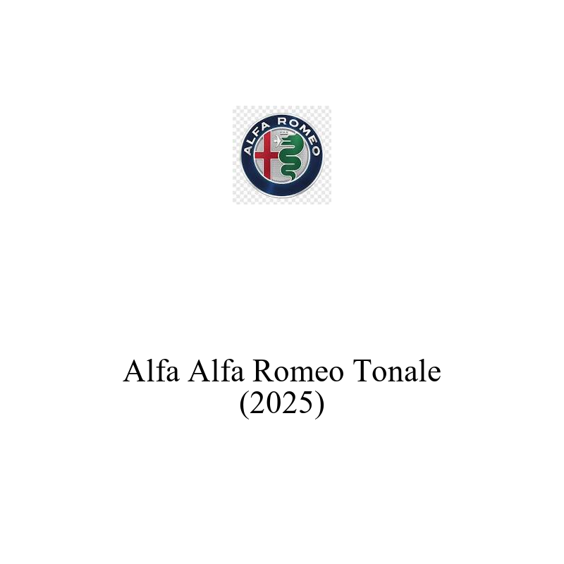 SUV Araç Aküsü | Alfa Romeo Tonale 2025 Model Uyumlu