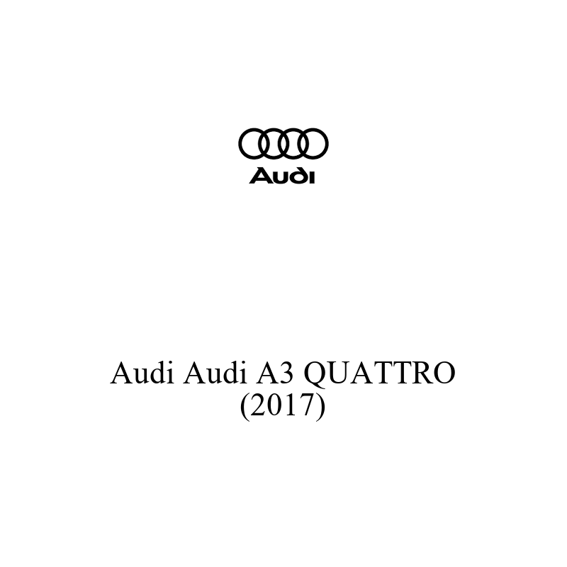 Binek Araç Aküsü | Audi A3 QUATTRO 2017 Model Uyumlu