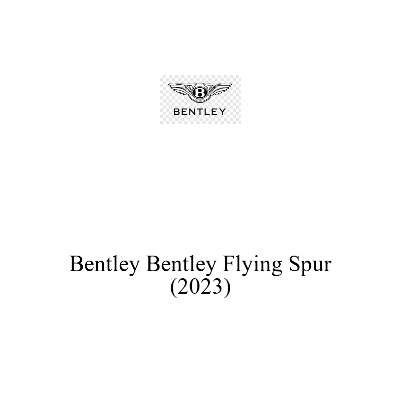 Binek Araç Aküsü | Bentley Flying Spur 2023 Model Uyumlu