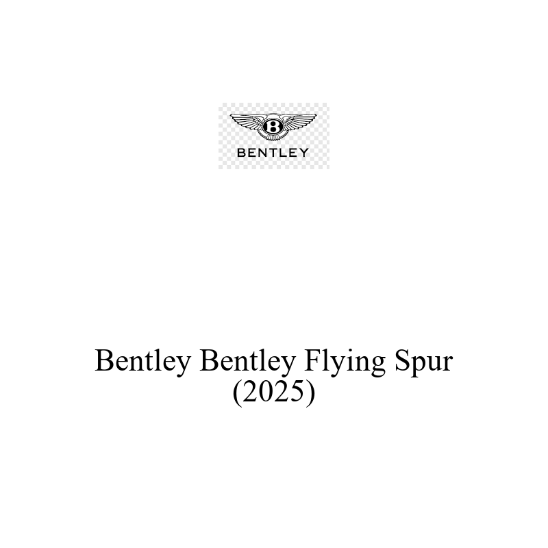 Binek Araç Aküsü | Bentley Flying Spur 2025 Model Uyumlu
