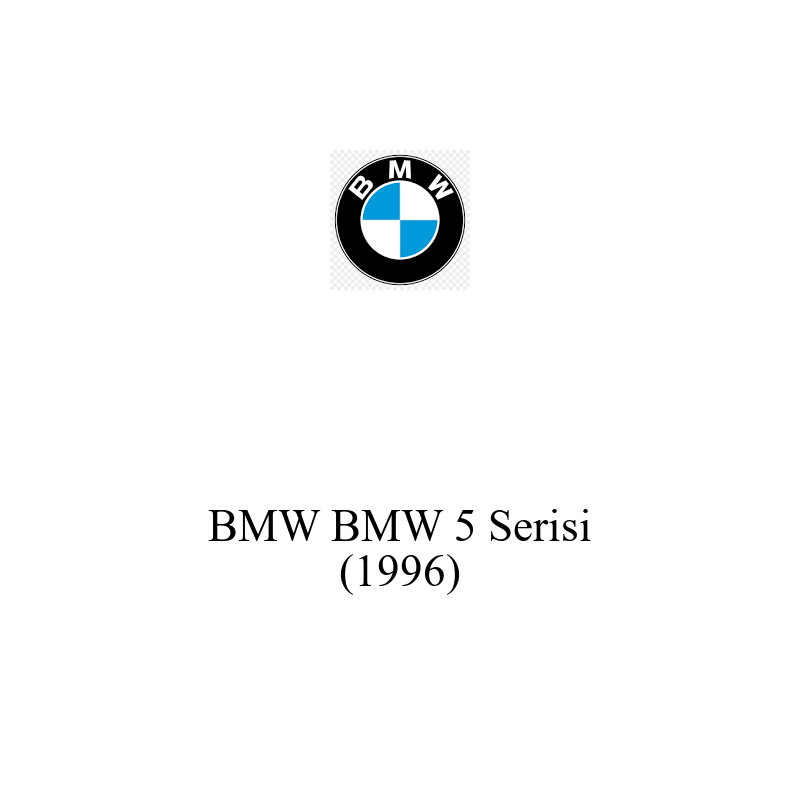 Binek Araç Aküsü | BMW 5 Serisi 1996 Model Uyumlu