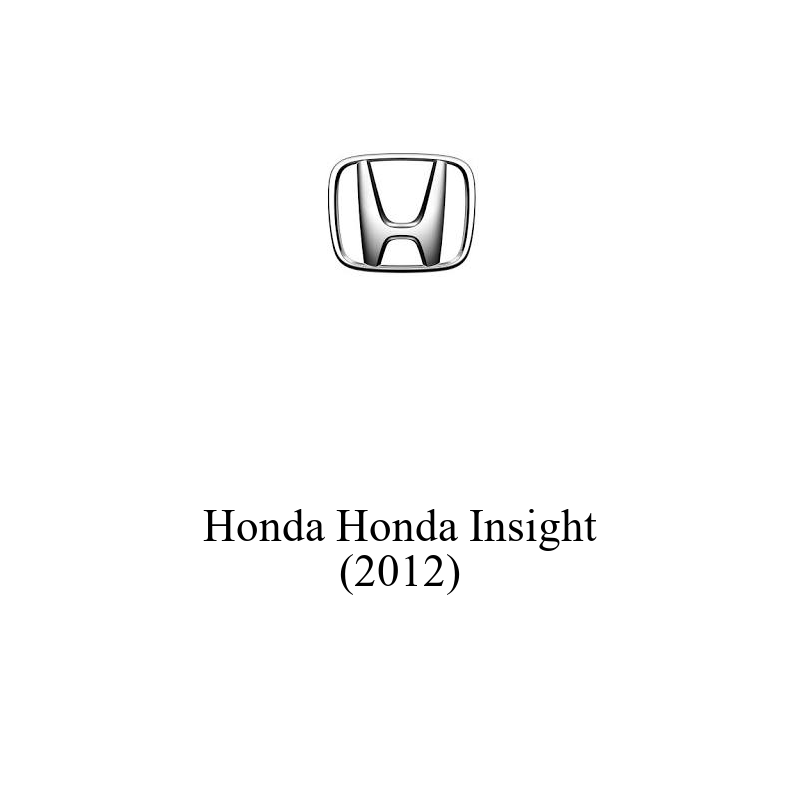 Binek Araç Aküsü | Honda Insight 2012 Model Uyumlu