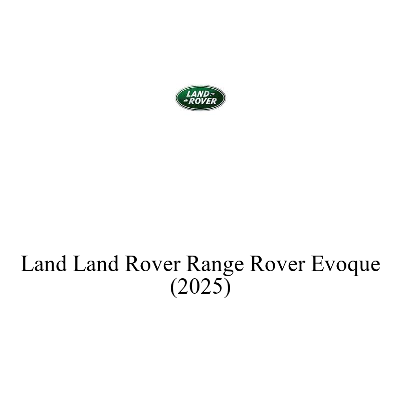 SUV Araç Aküsü | Land Rover Range Rover Evoque 2025 Model Uyumlu