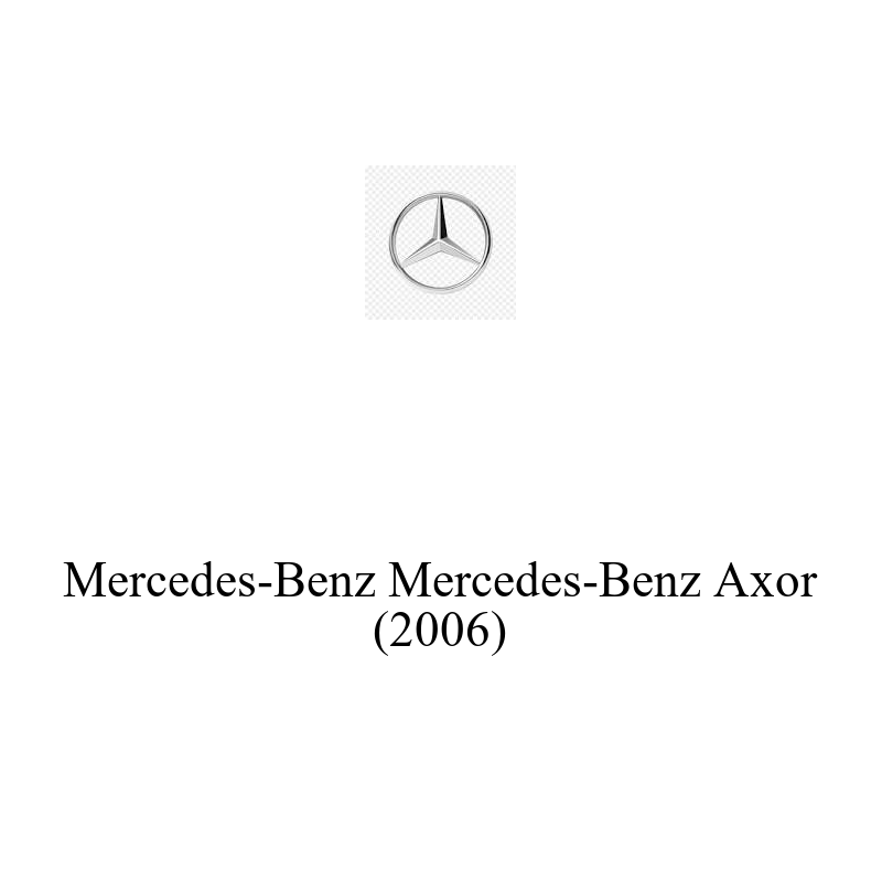 Ağır Ticari Aküsü | Mercedes-Benz Axor 2006 Model Uyumlu