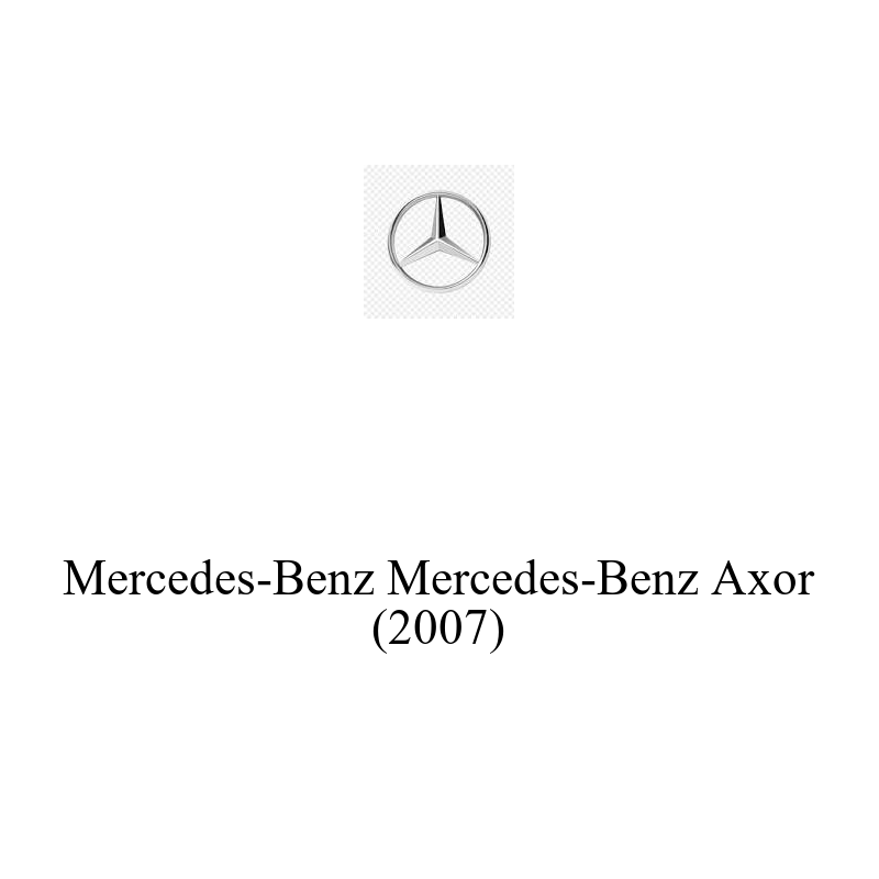 Ağır Ticari Aküsü | Mercedes-Benz Axor 2007 Model Uyumlu