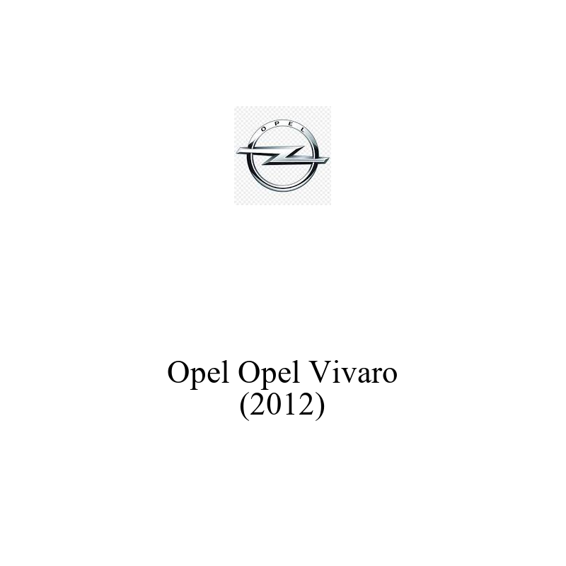 Ticari Araç Aküsü | Opel Vivaro 2012 Model Uyumlu