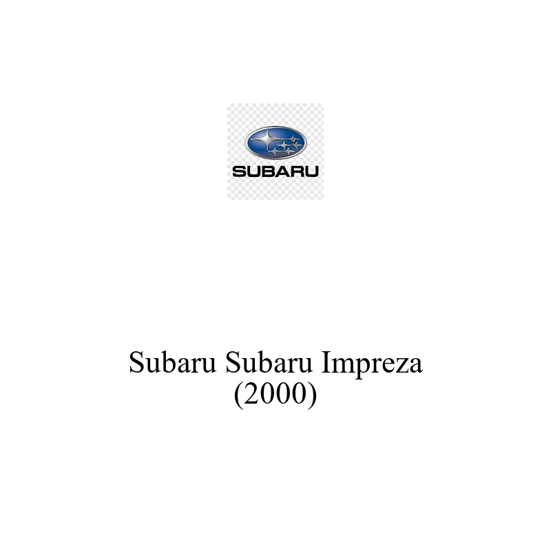 Binek Araç Aküsü | Subaru Impreza 2000 Model Uyumlu