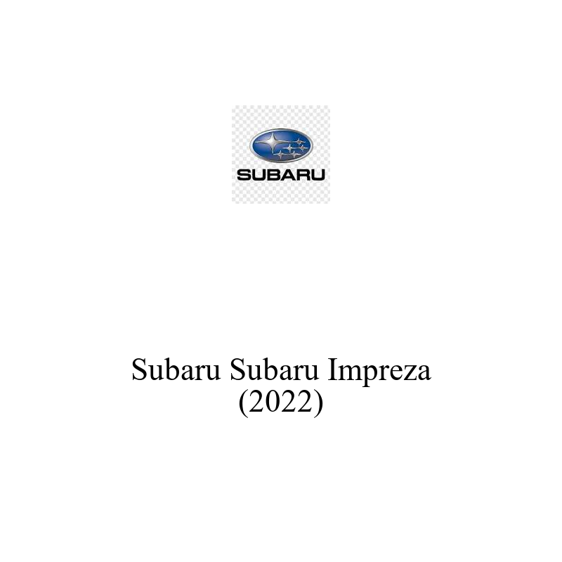 Binek Araç Aküsü | Subaru Impreza 2022 Model Uyumlu