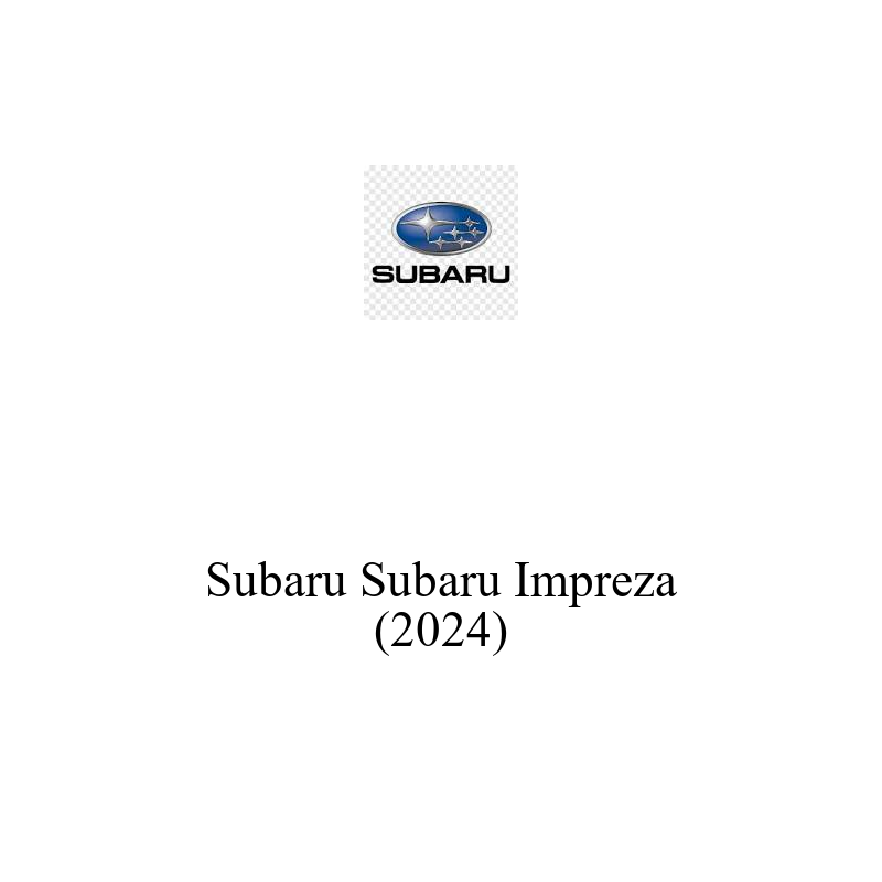 Binek Araç Aküsü | Subaru Impreza 2024 Model Uyumlu