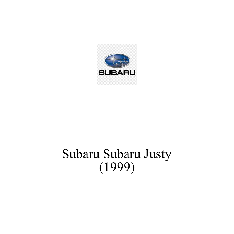 Binek Araç Aküsü | Subaru Justy 1999 Model Uyumlu