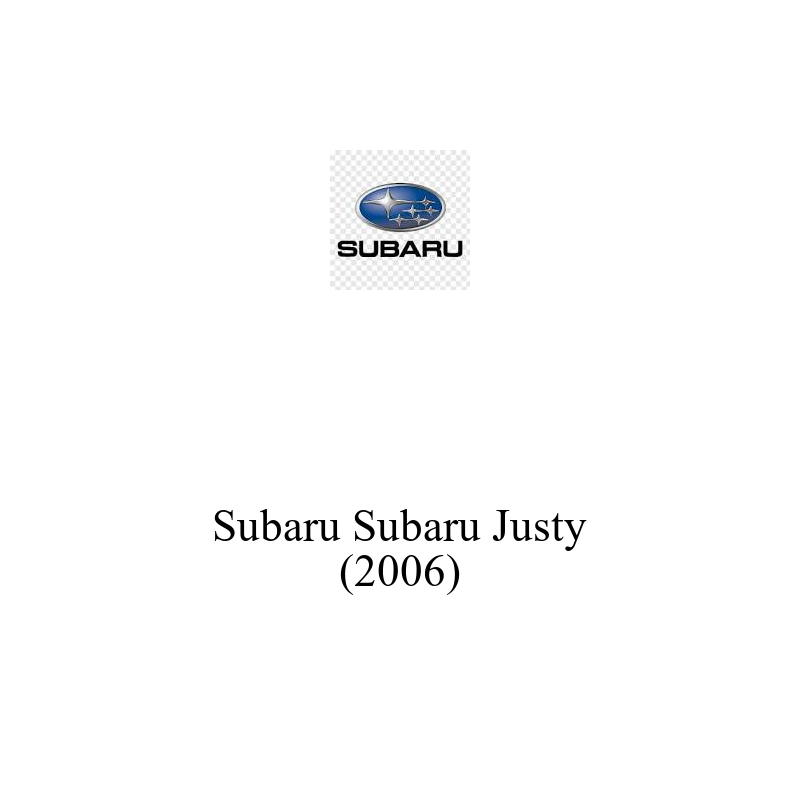 Binek Araç Aküsü | Subaru Justy 2006 Model Uyumlu