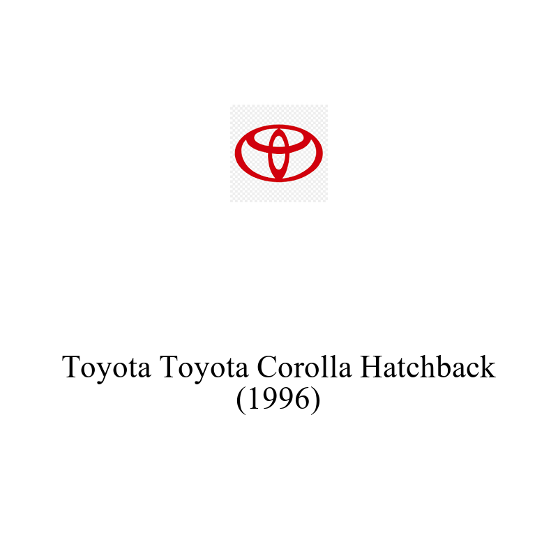 Binek Araç Aküsü | Toyota Corolla Hatchback 1996 Model Uyumlu