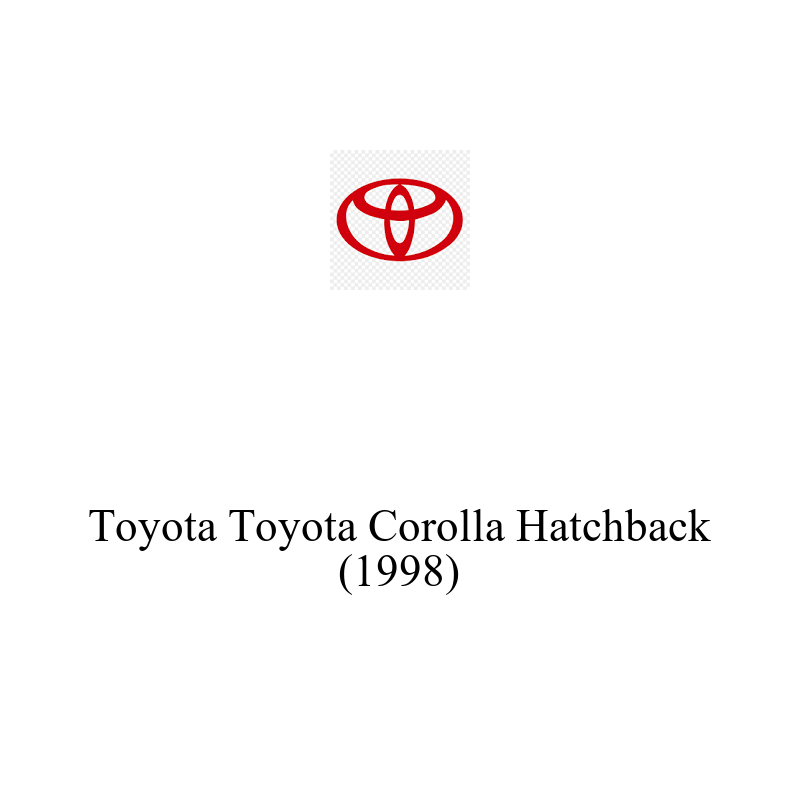 Binek Araç Aküsü | Toyota Corolla Hatchback 1998 Model Uyumlu