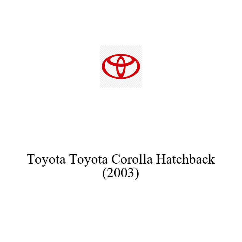 Binek Araç Aküsü | Toyota Corolla Hatchback 2003 Model Uyumlu