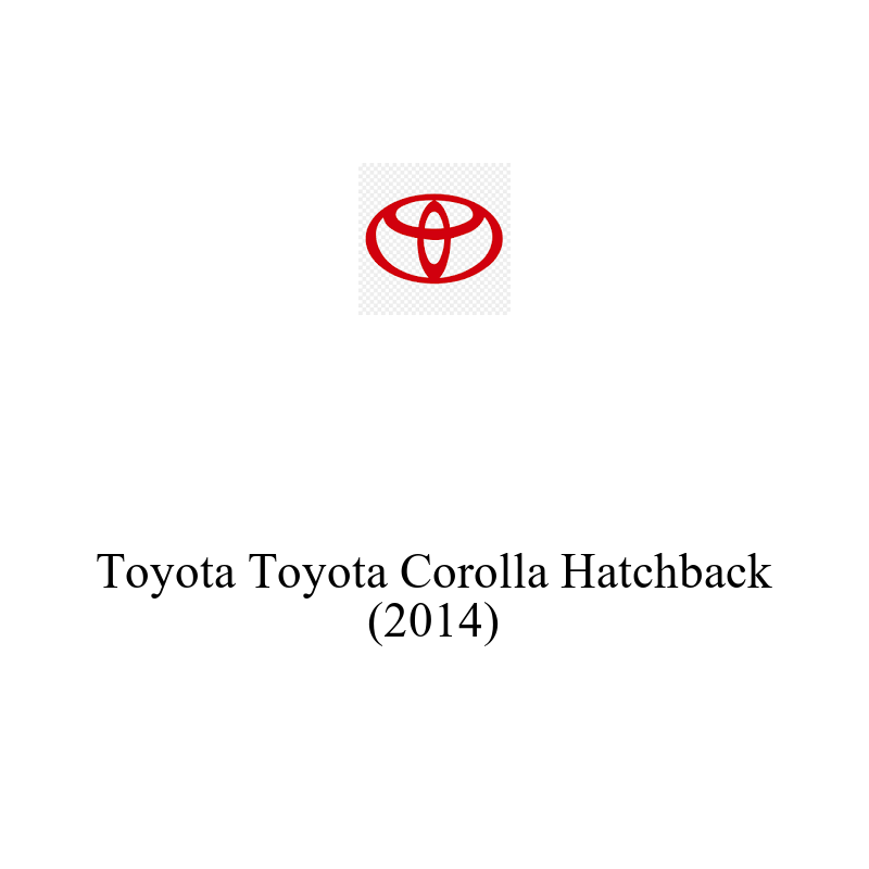 Binek Araç Aküsü | Toyota Corolla Hatchback 2014 Model Uyumlu