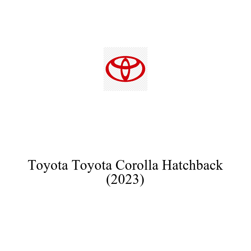 Binek Araç Aküsü | Toyota Corolla Hatchback 2023 Model Uyumlu