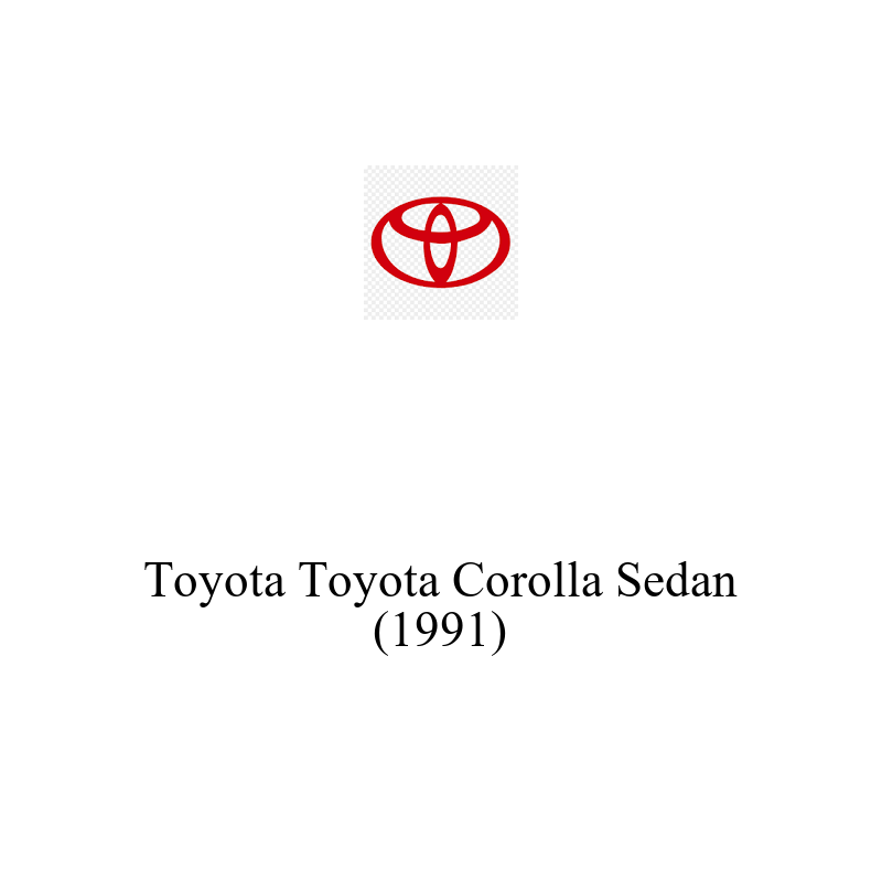 Binek Araç Aküsü | Toyota Corolla Sedan 1991 Model Uyumlu