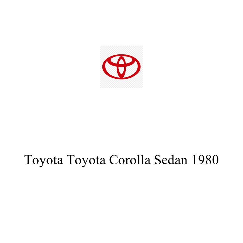 Binek Araç Aküsü | Toyota Corolla Sedan 1980 Model Uyumlu