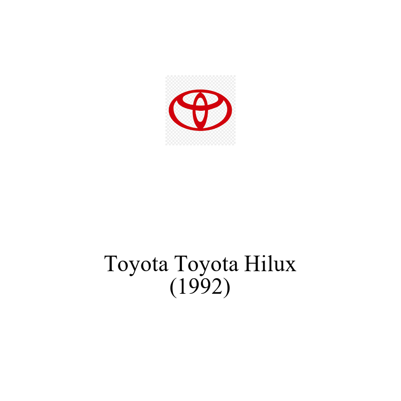 Ticari Araç Aküsü | Toyota Hilux 1992 Model Uyumlu