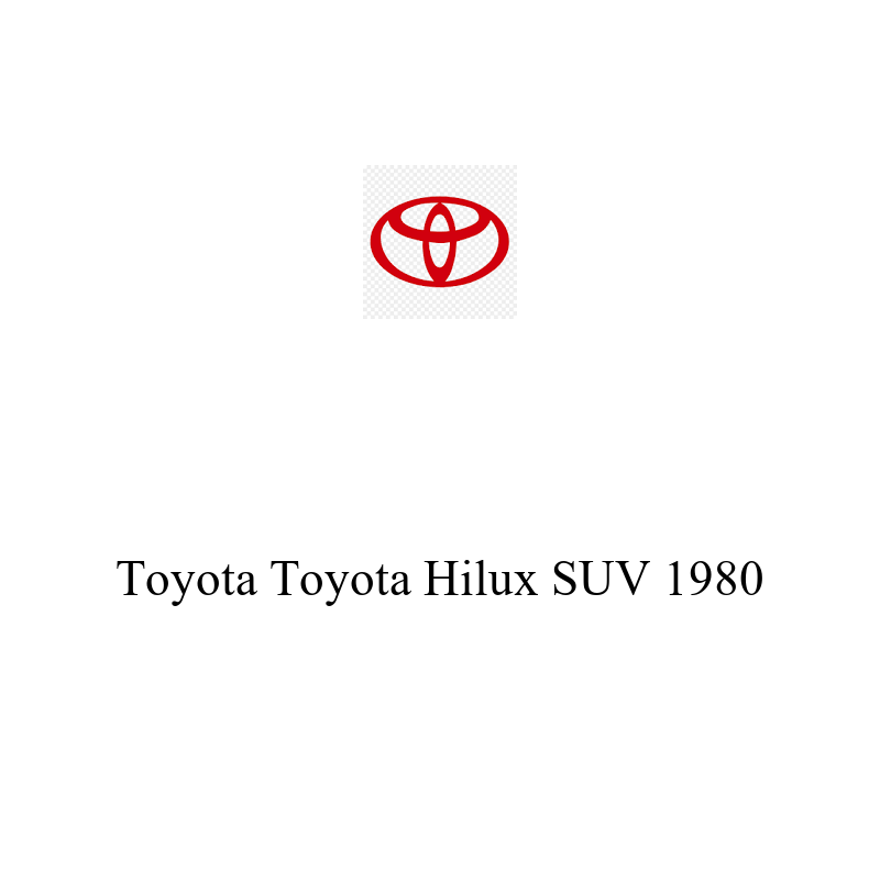 SUV Araç Aküsü | Toyota Hilux SUV 1980 Model Uyumlu