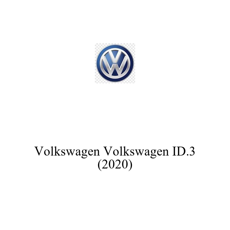 Binek Araç Aküsü | Volkswagen ID.3 2020 Model Uyumlu